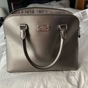Michael Kors Cindy satchel in nickel